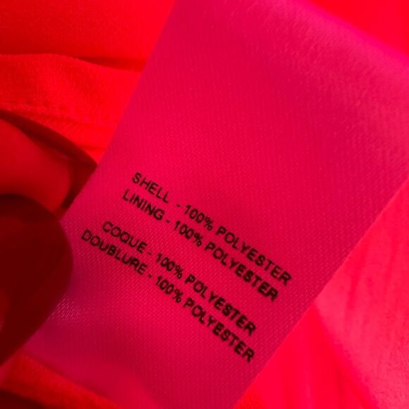 RAMY BROOK SIZE L Annette Halter Midi Dress In Punch PINK eyelet embroidered - Picture 9 of 11